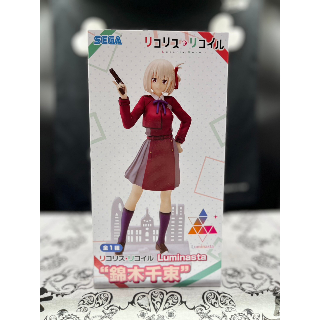 正版 SEGA 莉可麗絲 Lycoris Recoil 莉可 麗絲  錦木千束 千束 小千 公仔 景品 Luminast