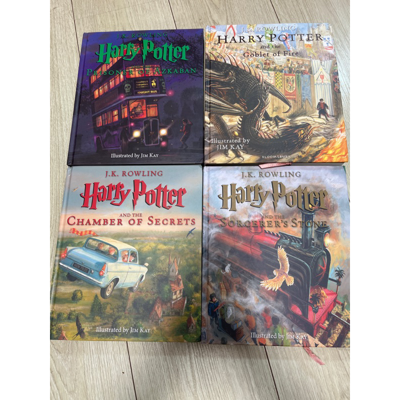 Harry Potter 哈利波特精裝 4冊 小達人點讀 兒童英語閱讀 國中國小 哈利波特迷 魔法