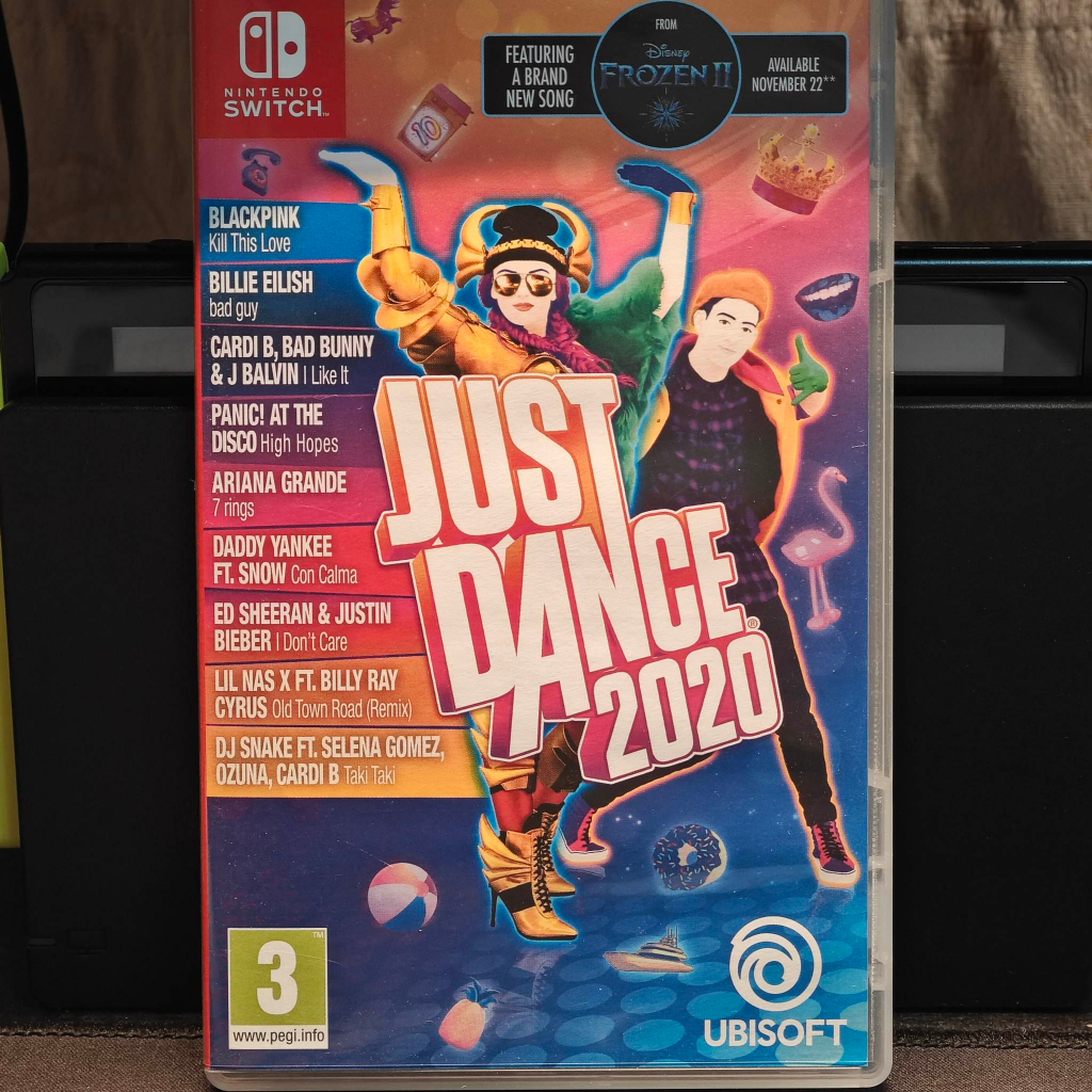 &lt;二手&gt; 任天堂 Nintendo Switch just dance 2020 舞力全開 遊戲片 跳舞 遊戲 卡帶