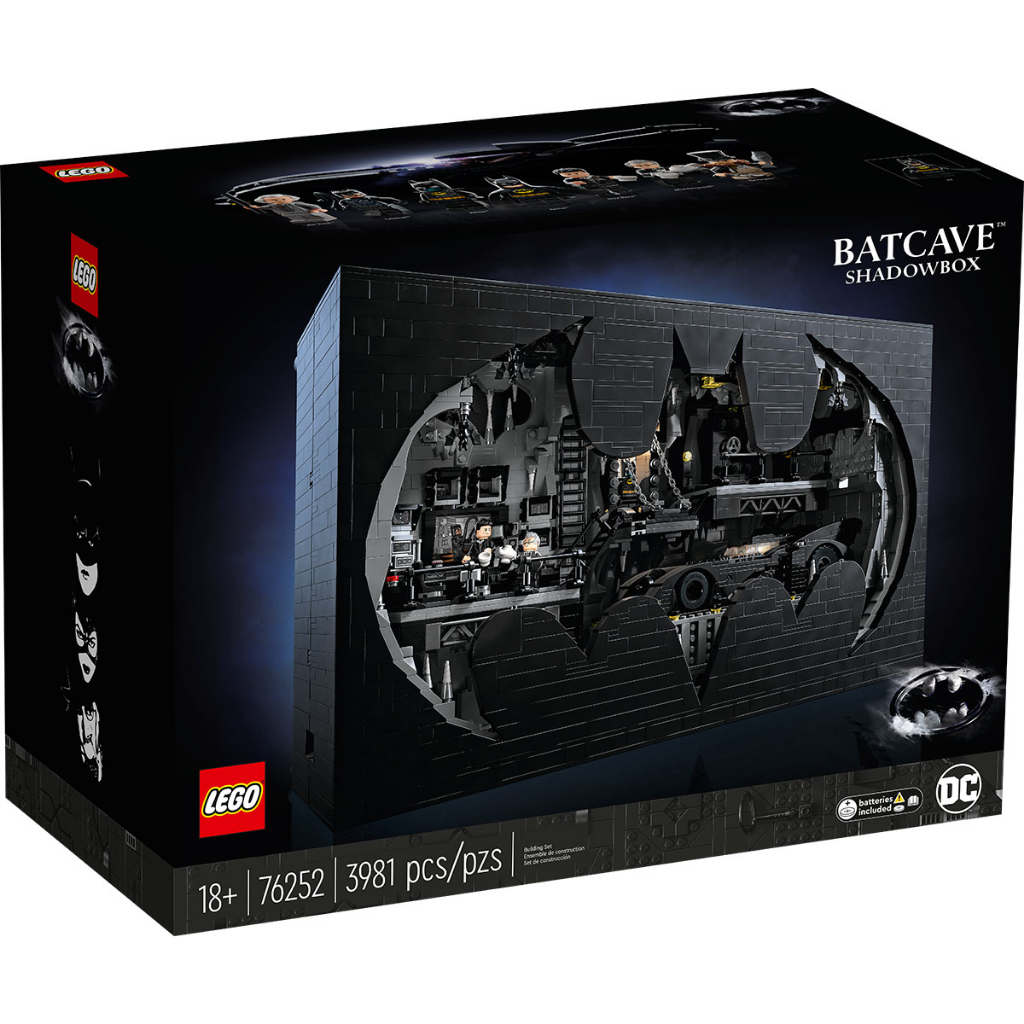 【台南樂高 益童趣】LEGO 76252 Batcave Shadow Box 蝙蝠洞暗箱 超級英雄系列 DC