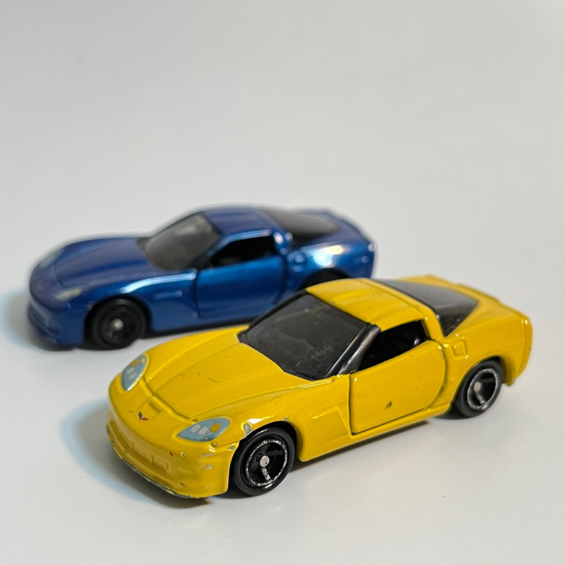 Tomica Chevrolet Corvette Z06 柯維特 老車 黃色特別款 藍色普通款