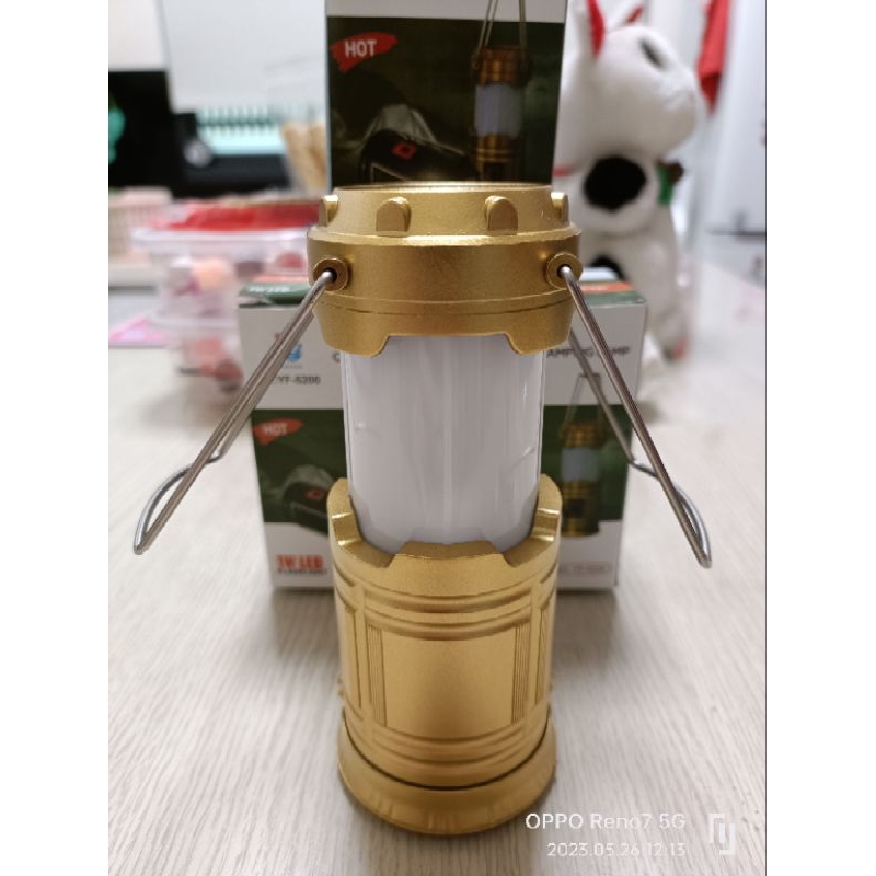 YANGFAN LED高亮拉伸露營燈 1W LED燈 手電筒 照明燈