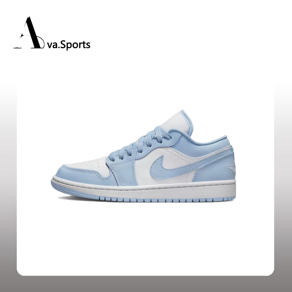 現貨免運Air Jordan 1 Low Aluminum 白藍 低筒 復古籃球鞋 DC0774-141