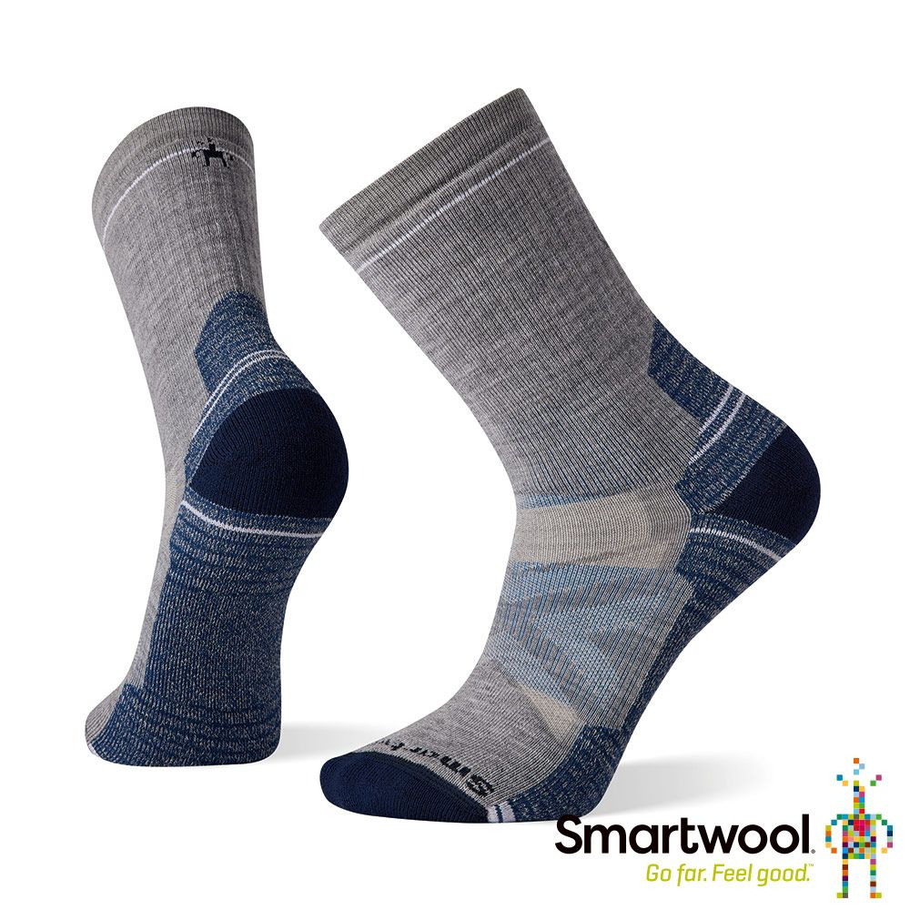 【Smartwool】機能戶外中級減震中長襪(淺灰)登山襪 中筒襪 運動襪 羊毛襪 |SMCB0NAB0593