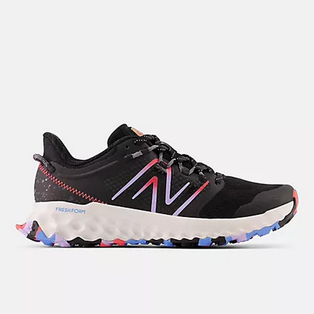 NEW BALANCE 慢跑鞋 運動鞋 越野跑鞋 女 WTGAROT1-D 黑紫色