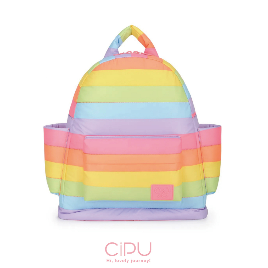 CiPU喜舖 Airy後背包(ECO彩虹）  媽媽包/後背包/大容量/大容量多隔層/輕量包/母嬰媽咪包/通勤包/旅行包