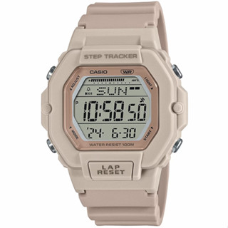 CASIO卡西歐 數位/指標 甜美柔粉 跑步訓練 LWS-2200H-4A