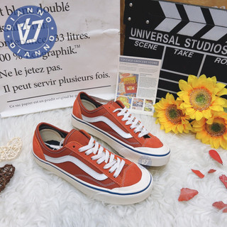 免運 帝安諾-實體店面Vans Style 36 Decon SF 帆布 男女 休閒鞋 滑板鞋 麂皮 白橘 藏橘