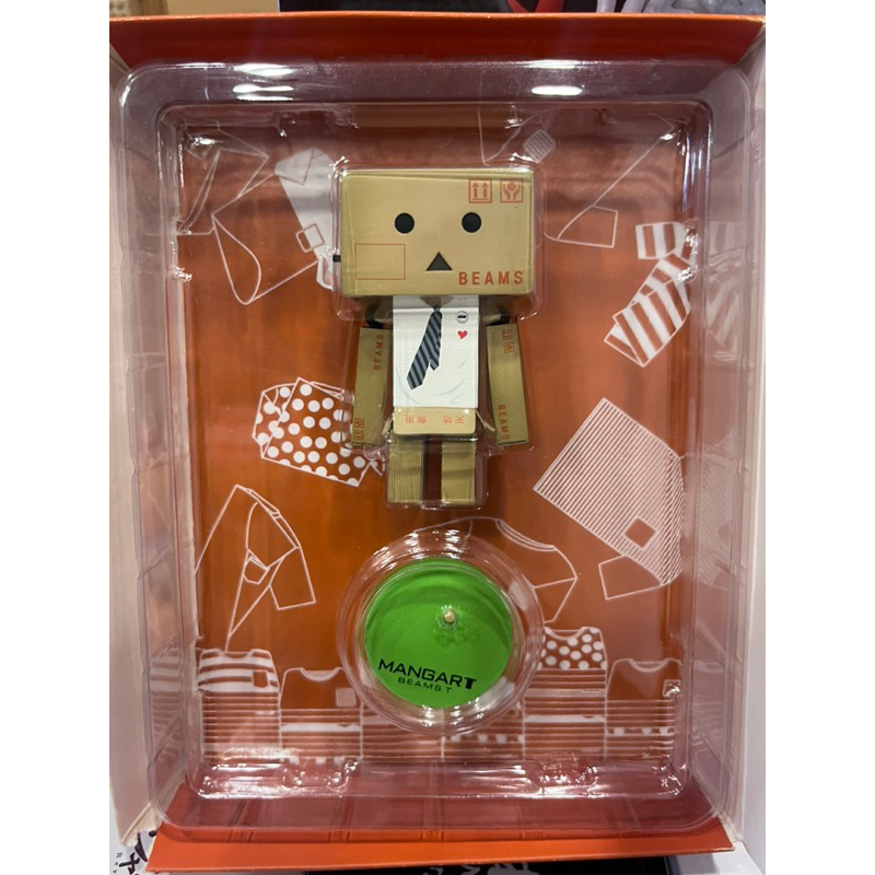 日本帶回 beams x danboard 聯名 阿愣 紙箱人 公仔