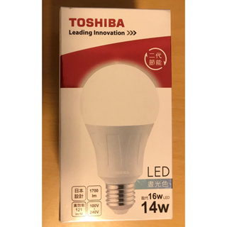 Toshiba 東芝 LED 球形 燈泡 14W