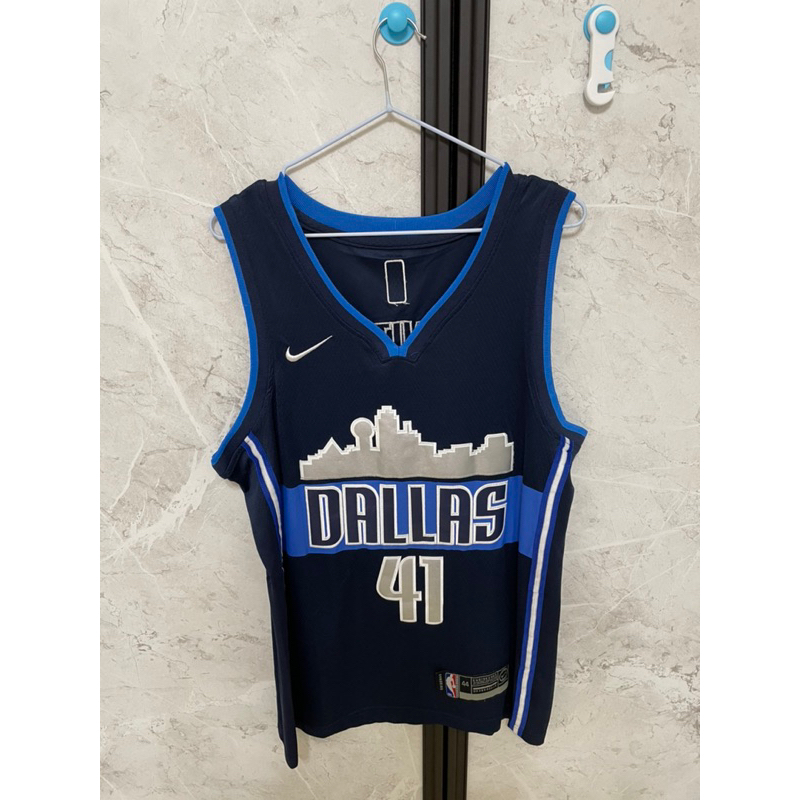 NBA 達拉斯小牛隊 #41 Dirk Nowitzki 二手僅過水