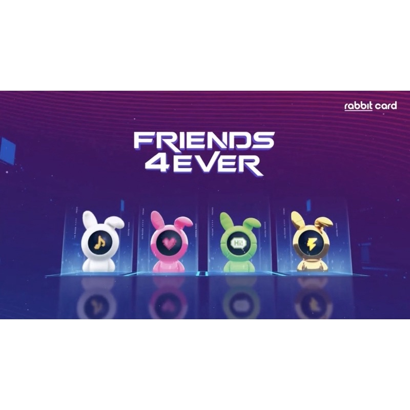 現貨 【限量】泰國 捷運BTS卡 Rabbit Line Pay Friends 4Ever 成人版 大人版