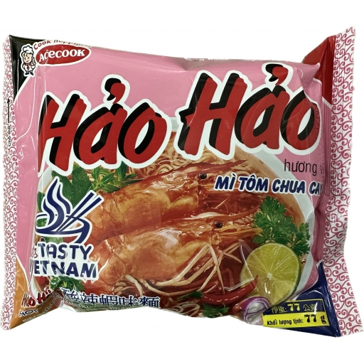 越南HaoHao好好酸蝦泡麵(整箱)(效期:2025/01)