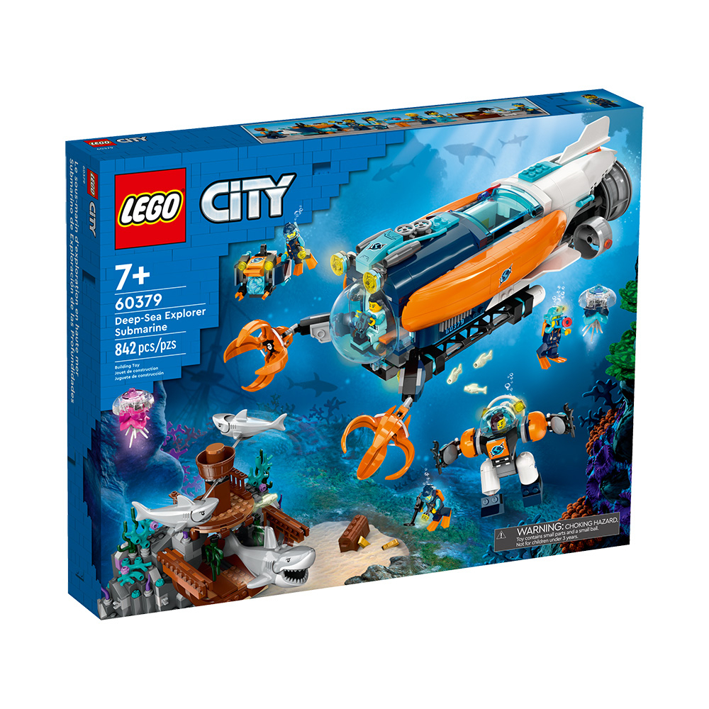 LEGO樂高 LT60379 City系列 深海探險家潛水艇