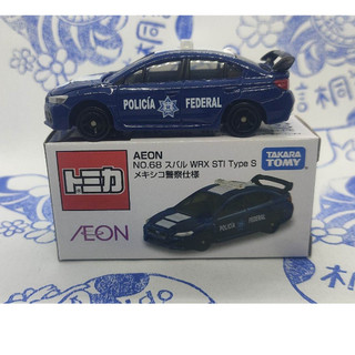 (現貨) Tomica Aeon 特注 68 Subaru WRX STI 警察車