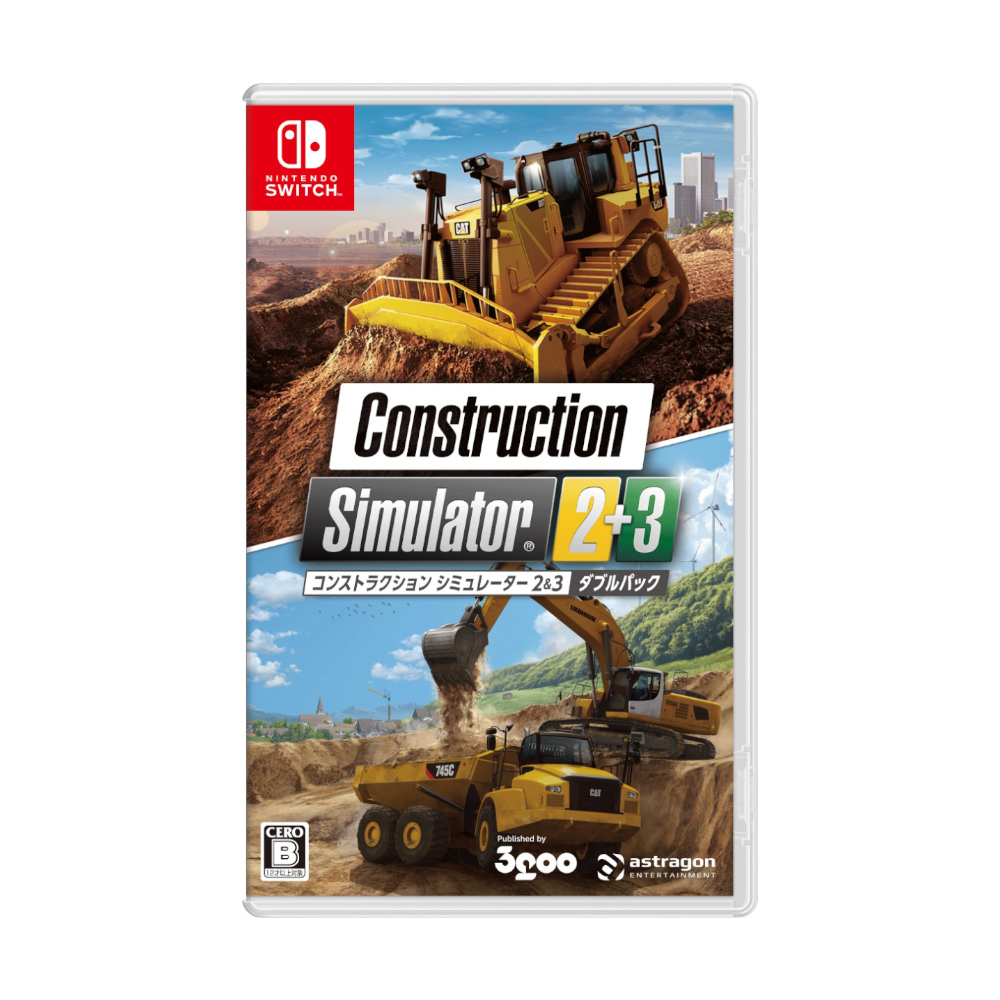 【電玩批發商】 NS Switch 建築模擬器2+3 Construction Simulator 挖土機 蓋房子