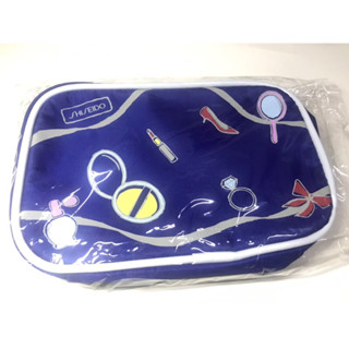 資生堂 ～化妝品 ～保養品旅行組 收納包 化妝包 防水材質 （全新現貨）