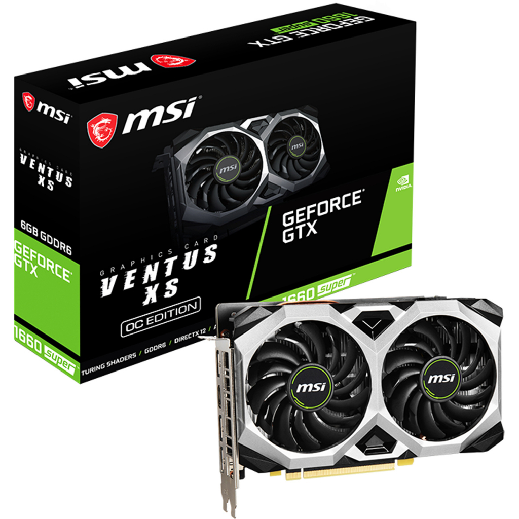 MSI GTX 1660 SUPER VENTUS XS OC 雙風扇(保固到2026/08/18)