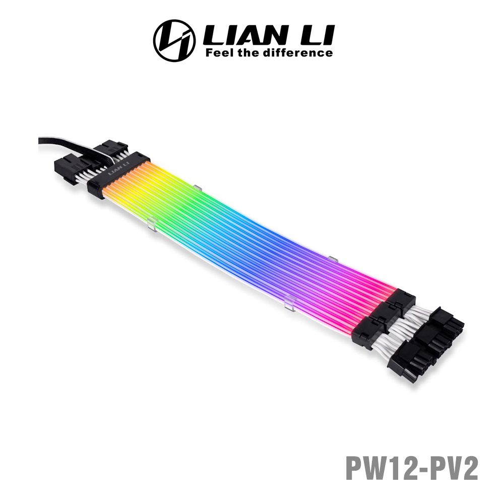 LIAN LI 聯力 Strimer PLUS V2 TRIPLE 8Pin ARGB VGA供電排線／延長線