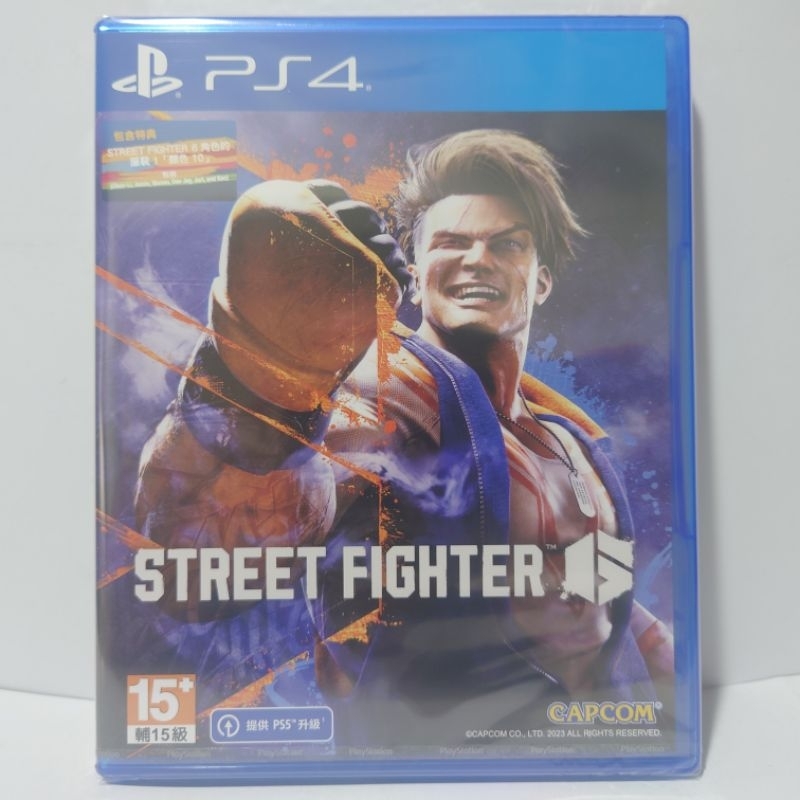 [全新當天寄]PS4 快打旋風6 中文版 附首批序號 台灣公司貨 Street Fighter 6