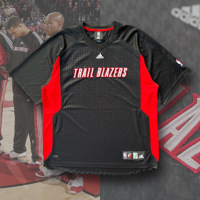 Blazers 2007/08 Warm Up Shirts 🕹️ Adidas 拓荒者 熱身衣 NBA球衣 古著 復古