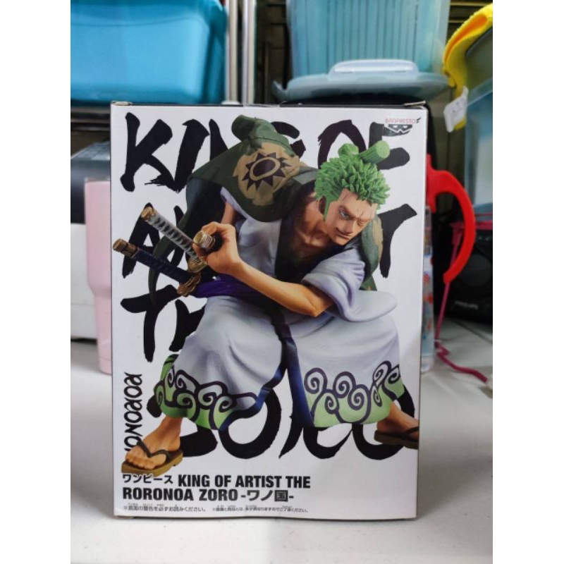 柴寶趣 正版 藝術王者 索隆 和之國 武士 索隆十郎 代理版 白證 海賊王 景品 z2-3