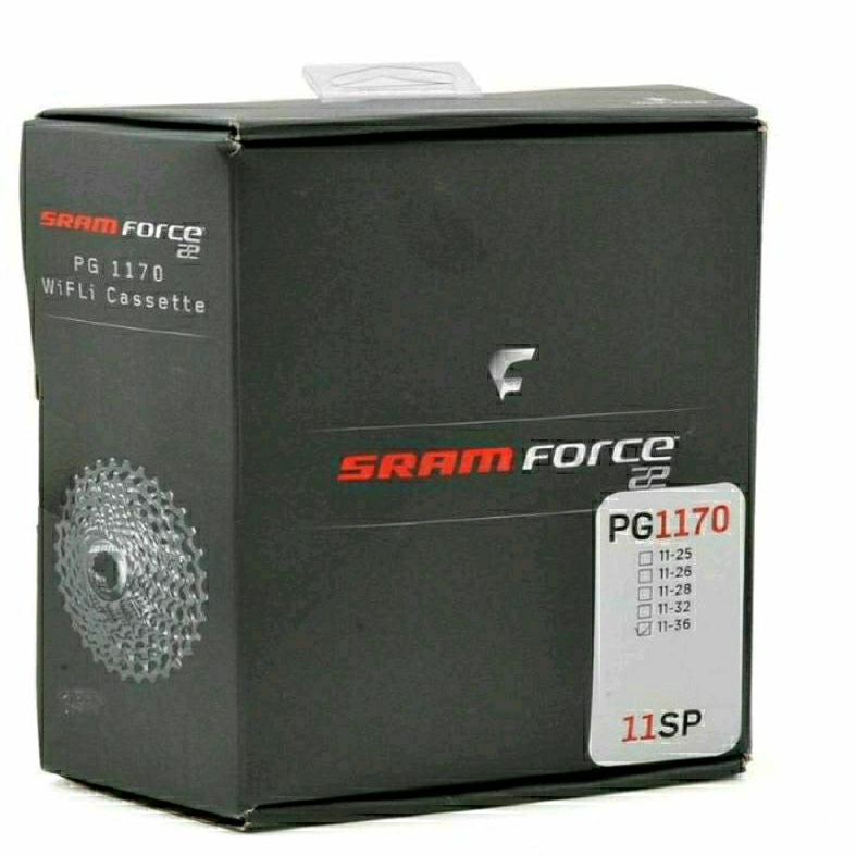 Cassette Vélo Route SRAM Force 22 - PG-1170 11 Vitesses 11-28 (Neuf Avec Défauts Mineurs)