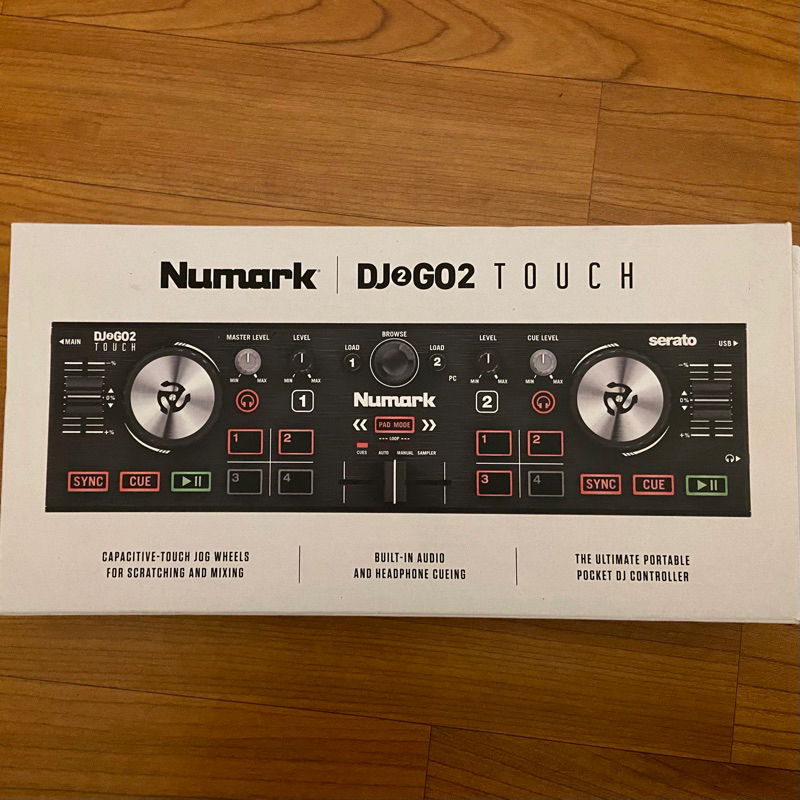 Numark DJ2go2 touch serato controller