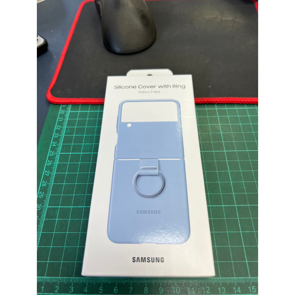 Samsung Galaxy Z Flip4 矽膠薄型背蓋 ( 附指環扣 ) 原廠 手機殼