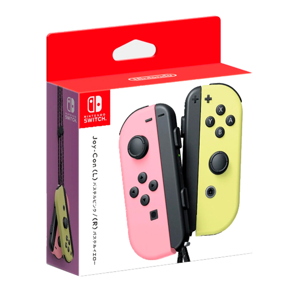 NS Joy-Con 左右手控制器 【粉黃】一組 無線手把 Nintendo Switch【電玩國度】