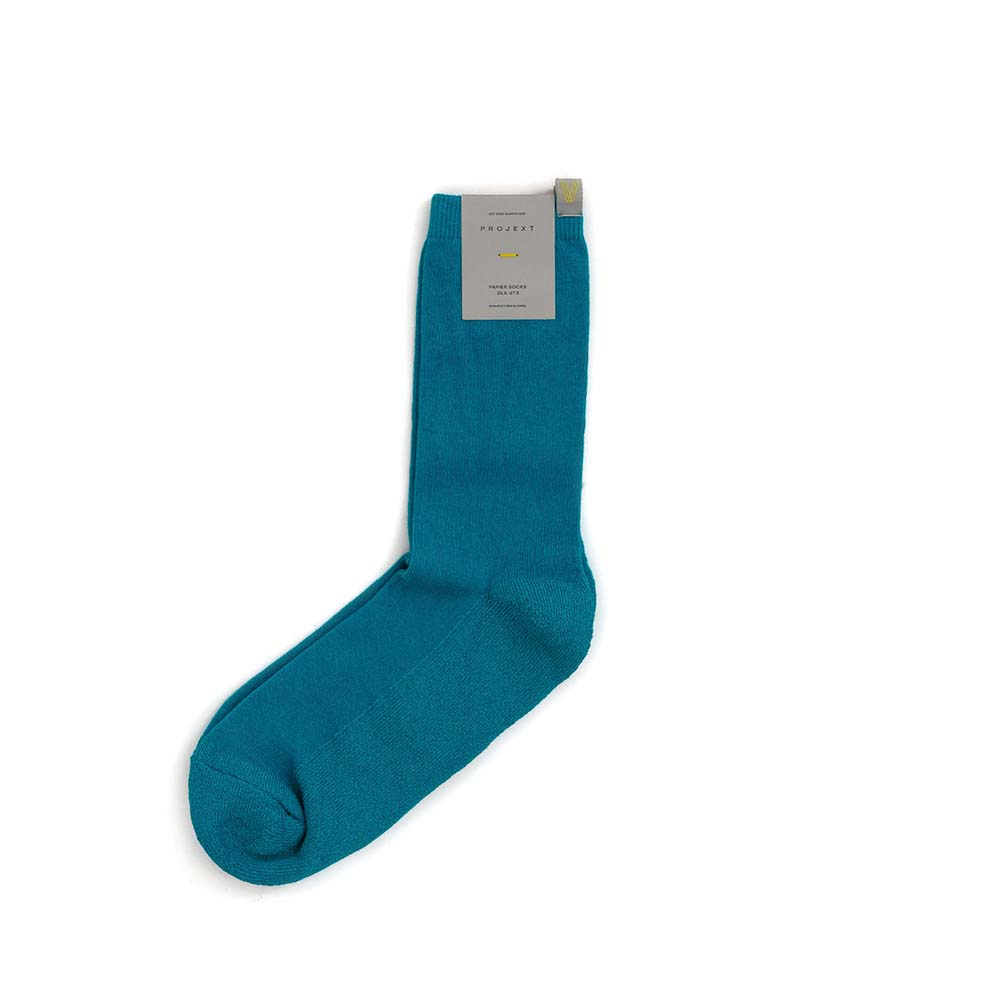 【Projext】透氣休閒襪 藍色 Papier Crew Socks Blue