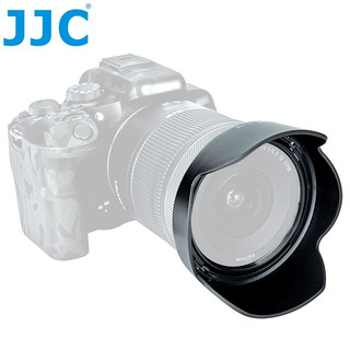 找東西#JJC Canon副廠相容佳能EW-73E遮光罩可倒扣LH-73E適RF 16-28mm F2.8 IS STM