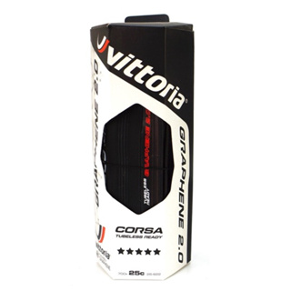 【精選特賣】VITTORIA CORSA 700X25C TLR 無內胎外胎 自行車公路車用黑色外胎 G2.0 兩條