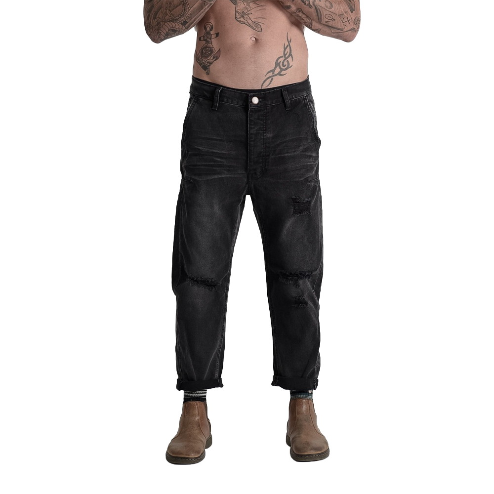 ONETEASPOON | 男 BLACK ANCHOR MR BROWNS DENIM JEAN 牛仔褲