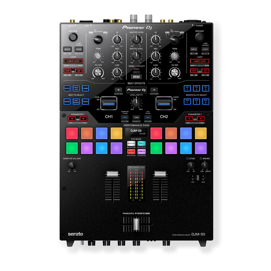DJ CAT 🐱 慶開幕特惠🎉 Pioneer DJM-S9 混音器 MIXER 兩軌 原價70000 特價63000