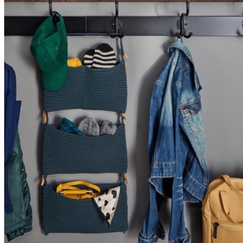 IKEA正品 絕版品 NORDRANA置物籃  浴室收納袋 抽屜分類袋 洋蔥袋 置物袋 掛袋 編織籃 分類收納袋