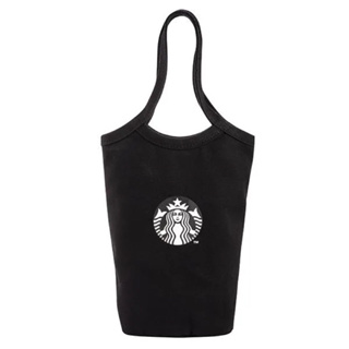 星巴克 黑女神滾邊隨行杯袋 Starbucks Everyday Togo Drink Bag BLK 2022/06