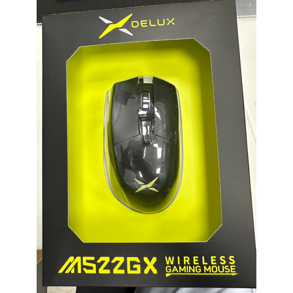 全新二手品 僅拆封 Delux M552GX電競雙模無線滑鼠