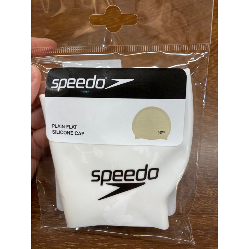 SPEEDO 成人矽膠 泳帽