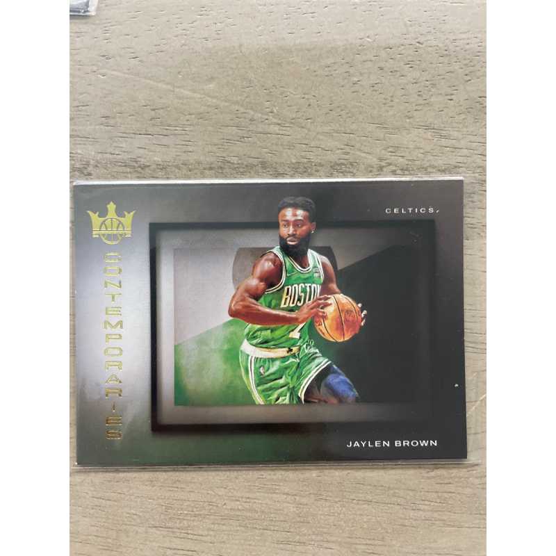 2021-22 Court Kings Jaylen Brown油畫卡 NBA 球員卡