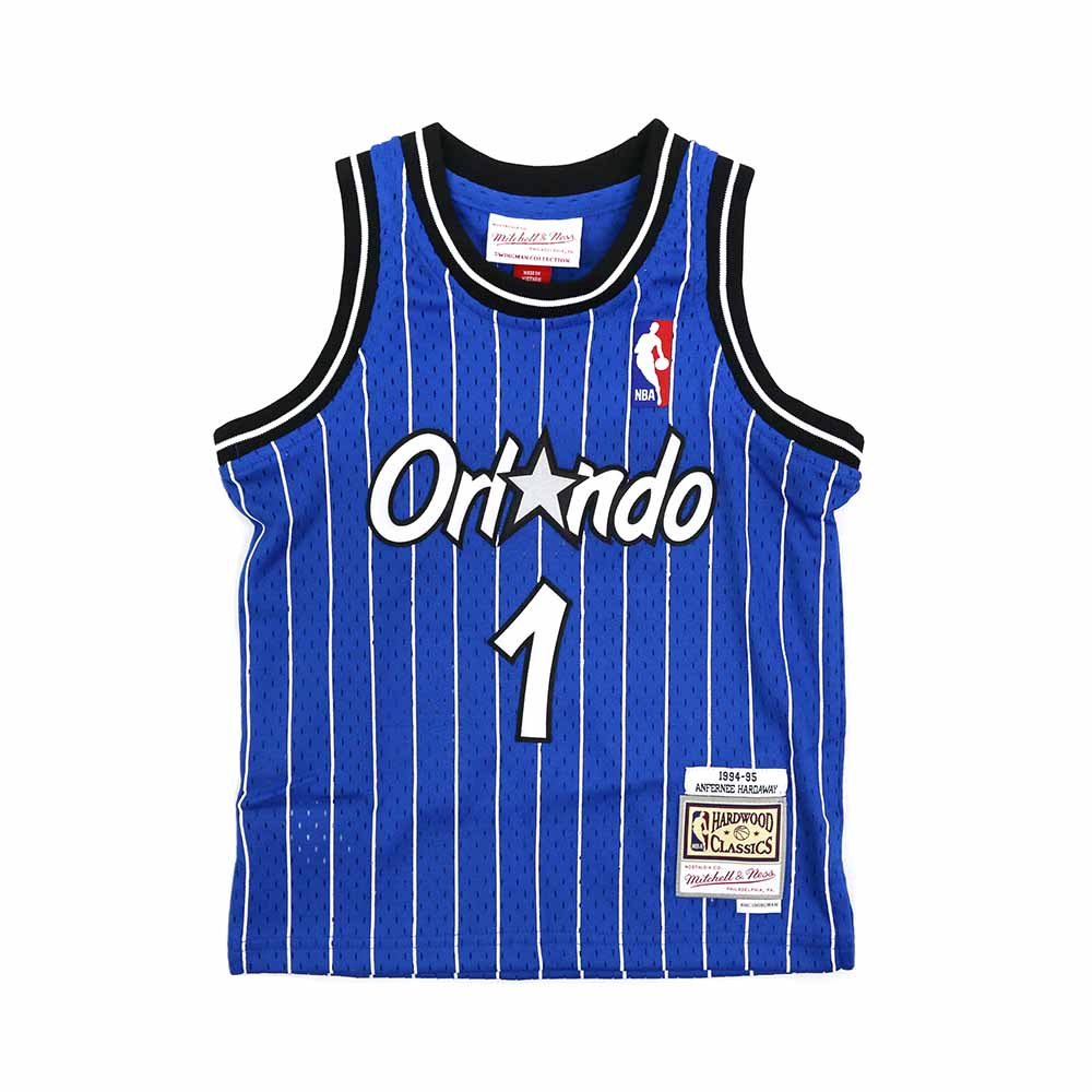 NBA M&amp;N 幼兒 G1 Swingman復古球衣 魔術隊 94-95 Penny Hardaway #1 藍色