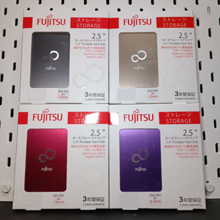 超輕便攜✨【FUJITSU 富士通】2.5吋行動硬碟外接盒 SATA HDD/SSD用｜USB3.0｜髮絲紋 外接硬碟盒