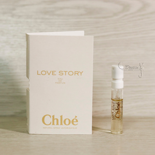 Chloe LOVE STORY 愛情故事 女性淡香精 1.2ml 可噴式 試管香水 全新