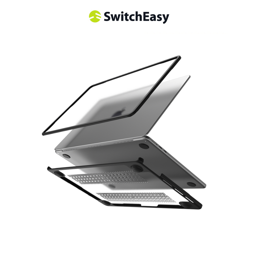 SwitchEasy 魚骨牌 Defender MacBook Air/Pro雙料筆電保護殼 適用M1/M2/M3