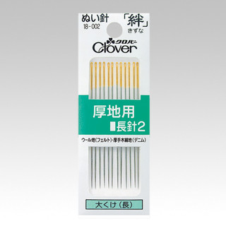 【YUBU】Clover 可樂牌 日本製 厚地 手縫針 18-002