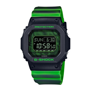 G-SHOCK DW-D5600TD-3 CASIO經典個性數位電子錶/43mm/螢光綠【第一鐘錶眼鏡】