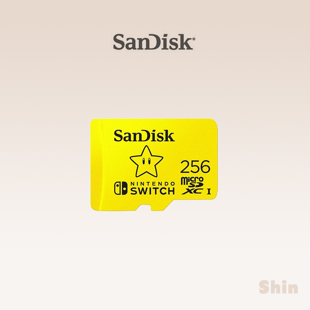 現貨24h💕【SanDisk】Nintendo Switch專用 microSDXC UHS-I(U3)256GB記憶卡