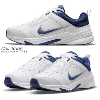 【CHII】日本 Nike Defy All Day 訓練鞋 皮革 白色x藍勾 DJ1196-100