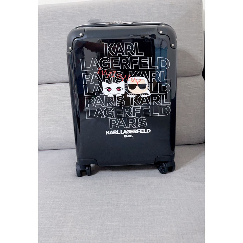 Karl Lagerfeld(全新真品） Karl &amp; Kat 21" 行李箱（已保留請勿下標）