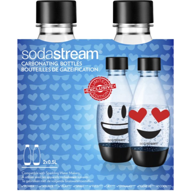 💕 E發票💕  Sodastream emoji  金屬寶特瓶 500ML